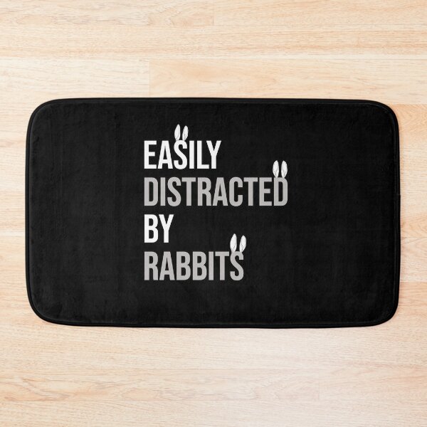 Item preview, Easily Distracted by Rabbits Art designed and sold by MadrigueraSM-.