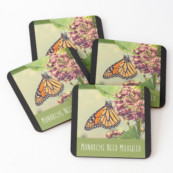 Item preview, Monarchs Need Milkweed Colorful Design designed and sold by EarthArtDesigns.