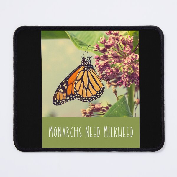 Item preview, Monarchs Need Milkweed Colorful Design designed and sold by EarthArtDesigns.