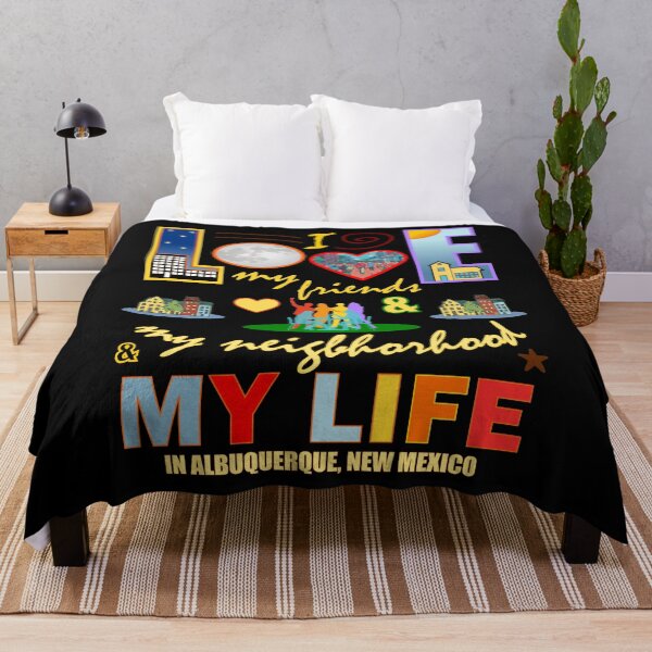 Item preview, Albuquerque New Mexico Love My Friends Neighborhood and Life designed and sold by artfulnotebook.