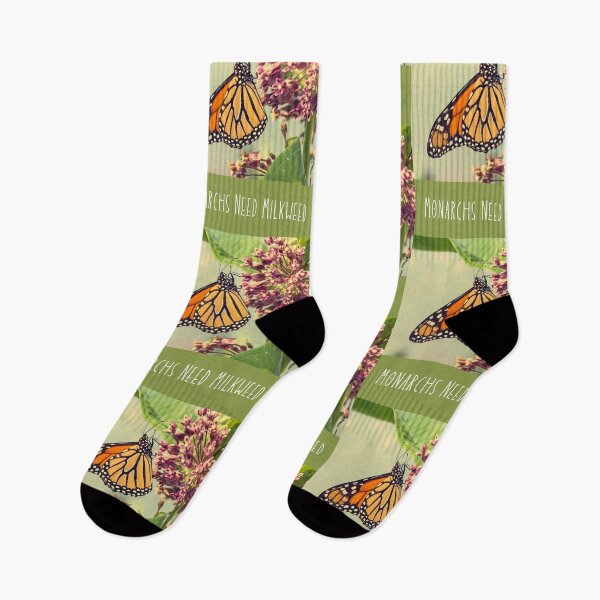 Item preview, Monarchs Need Milkweed Colorful Design designed and sold by EarthArtDesigns.