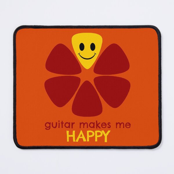 Item preview, guitar makes me happy designed and sold by sandpiperstudio.