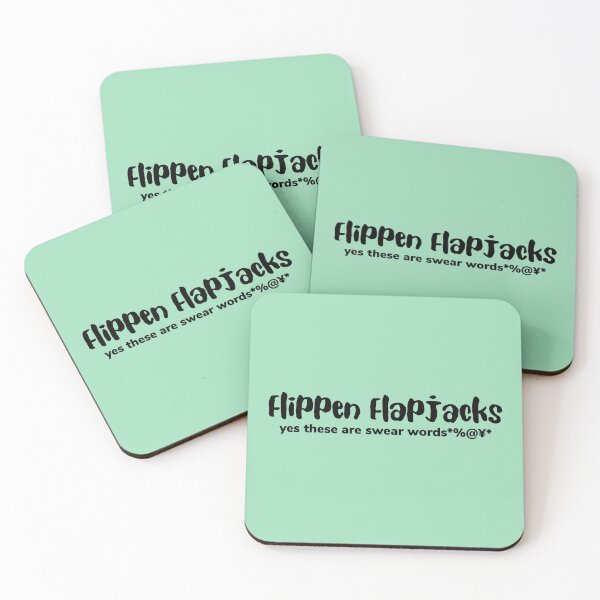 Item preview, Polite Profanity - Flippen Flapjacks yes these are swear words designed and sold by SpotOnJ.