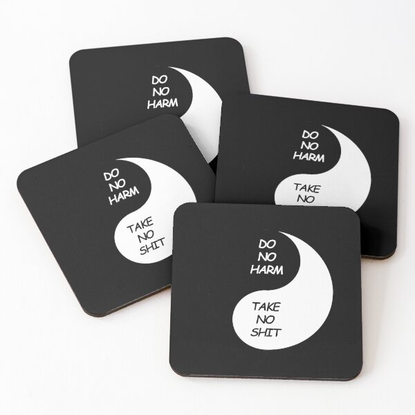 Item preview, Do No Harm Take No Shit designed and sold by texturelux.