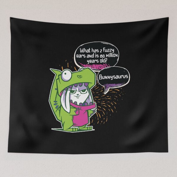 Item preview, Bunnysaurus Funny Bunny Art designed and sold by MadrigueraSM-.