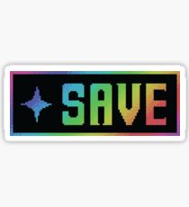 Save Button Sticker