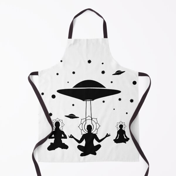 Item preview, Yoga Meditate Alien Contact ET UFO CE5 designed and sold by AlasAHintStudio.