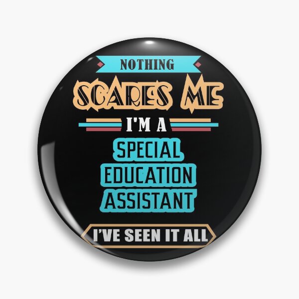 Item preview, Special Education Assistant Nothing Scares Me designed and sold by GoldStarling.