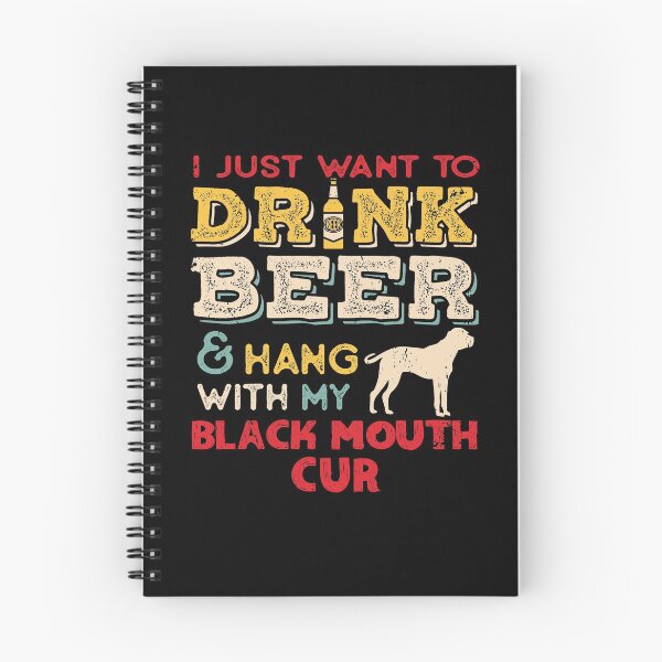 Item preview, Black Mouth Cur Dog Dad Beer Lover designed and sold by rafaeltto.
