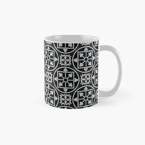 Item preview, Vintage black and white tiles diagonal designed and sold by arkantus.