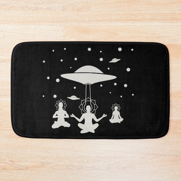 Item preview, Yoga Meditate Alien Contact ET UFO CE5 designed and sold by AlasAHintStudio.