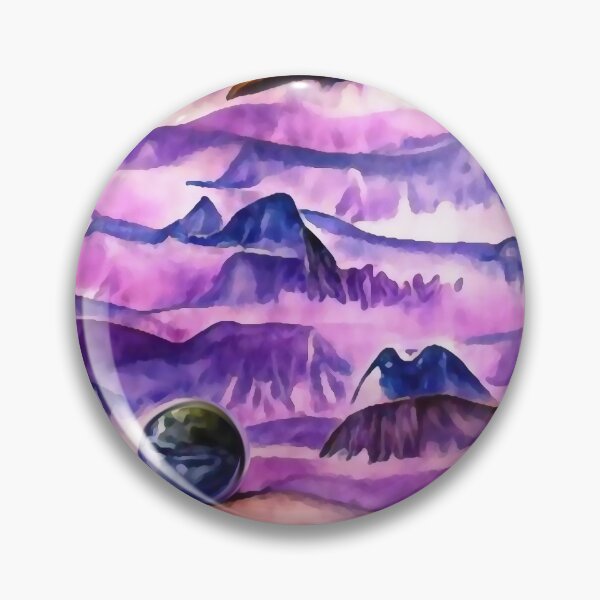 Item preview, Purple distant planet designed and sold by siwabudda.