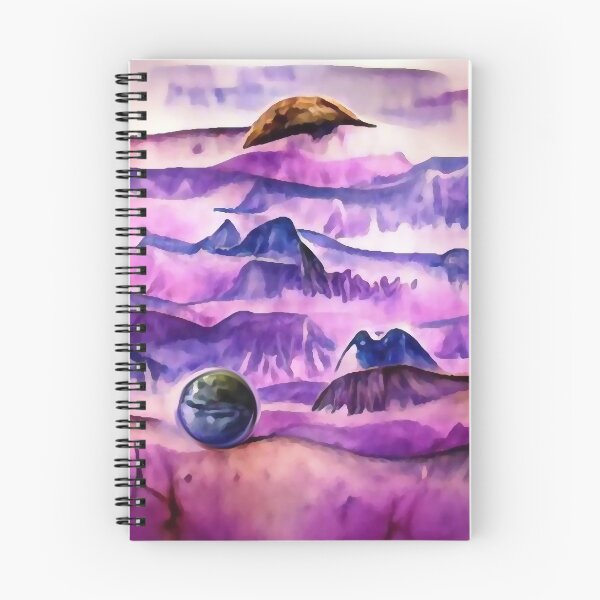 Item preview, Purple distant planet designed and sold by siwabudda.