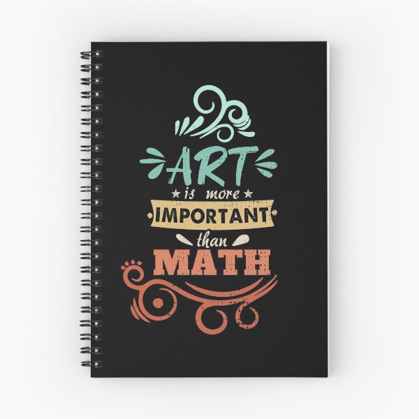 Item preview, Art Is More Important Than Math Funny Retro Design - Funny Gift For Art Lovers - Unisex Cool Design for Math Haters  designed and sold by Vikingstorm.