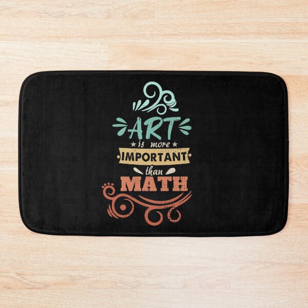 Item preview, Art Is More Important Than Math Funny Retro Design - Funny Gift For Art Lovers - Unisex Cool Design for Math Haters  designed and sold by Vikingstorm.