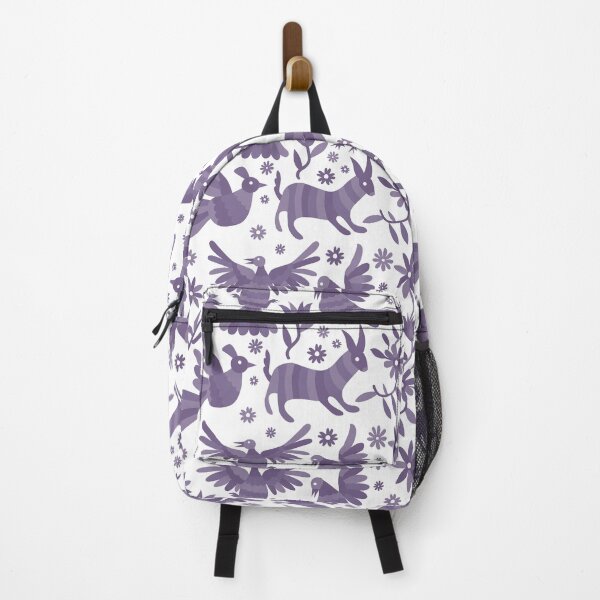 Item preview, purple otomi texture, mexican otomi, soft purple mexican art, mexican art, mexican craft, mexican folk, otomi texture, mexican pattern, flowers, birds, animals, purple animals designed and sold by Terevela.