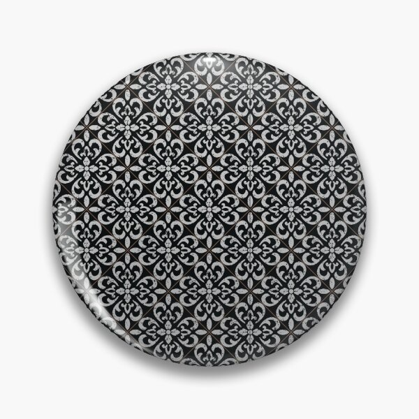 Item preview, Vintage black and white tiles diagonal 2 designed and sold by arkantus.