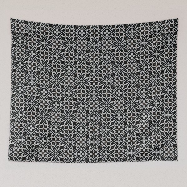 Item preview, Vintage black and white tiles diagonal 2 designed and sold by arkantus.