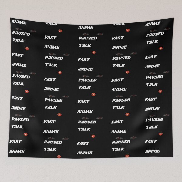 Item preview, Anime paused talk fast designed and sold by Afatina.