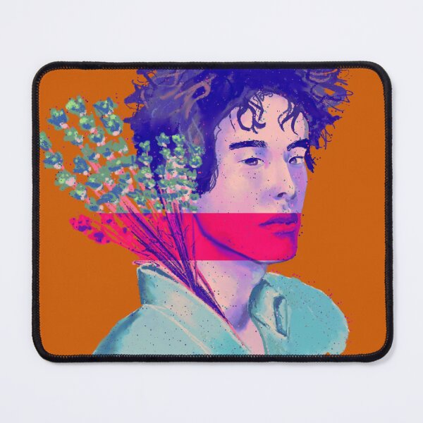 Item preview, Male Portrait with Flowers designed and sold by ScullyArtFiless.