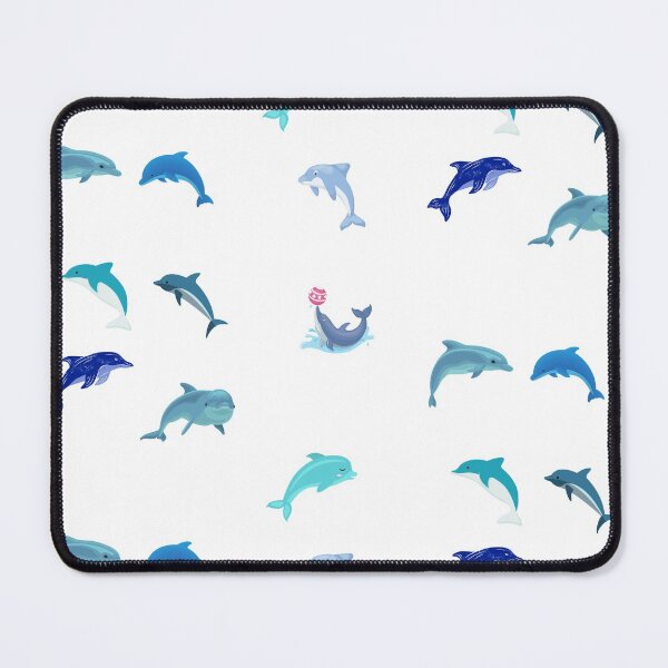 Item preview, Mixed Cute Blue Dolphins designed and sold by silviaol.