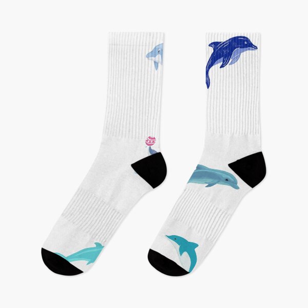 Item preview, Mixed Cute Blue Dolphins  designed and sold by silviaol.
