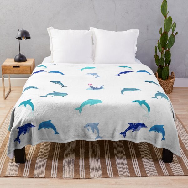 Item preview, Mixed Cute Blue Dolphins  designed and sold by silviaol.