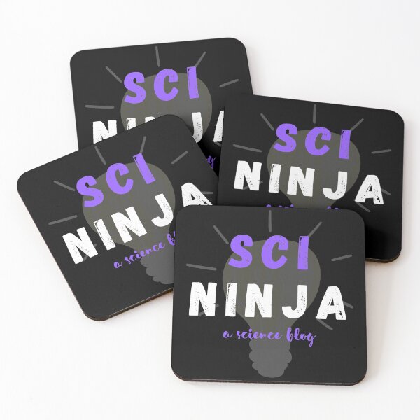 Item preview, Sci Ninja Blog Logo (black background) designed and sold by Sci-Ninja-Blog.