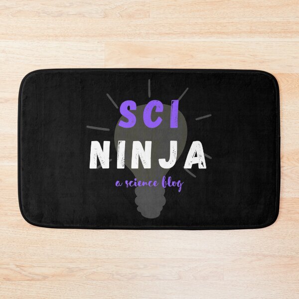 Item preview, Sci Ninja Blog Logo (black background) designed and sold by Sci-Ninja-Blog.