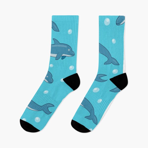 Item preview, Nautical Dolphins and Water Bubbles designed and sold by silviaol.