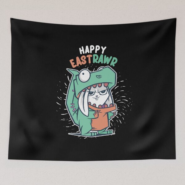 Item preview, Bunny Happy Easter Design designed and sold by MadrigueraSM-.