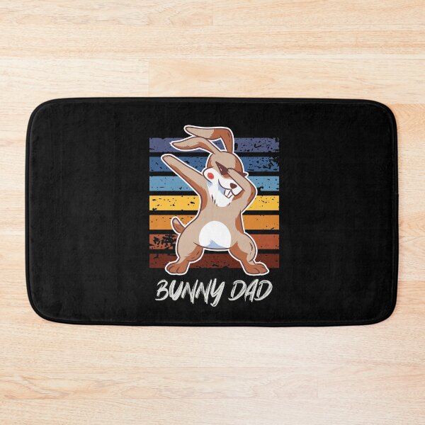 Item preview, Bunny Dad Easter White Rabbit designed and sold by MadrigueraSM-.