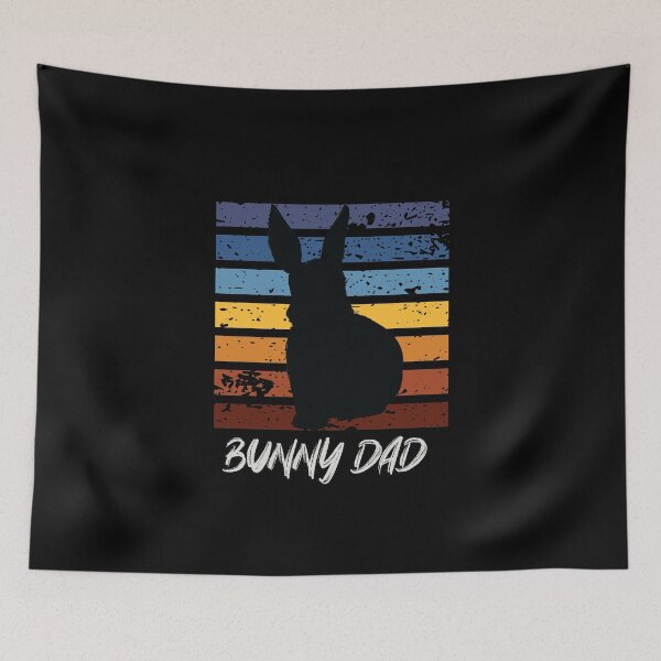 Item preview, Bunny Dad Cute Bunny Design designed and sold by MadrigueraSM-.