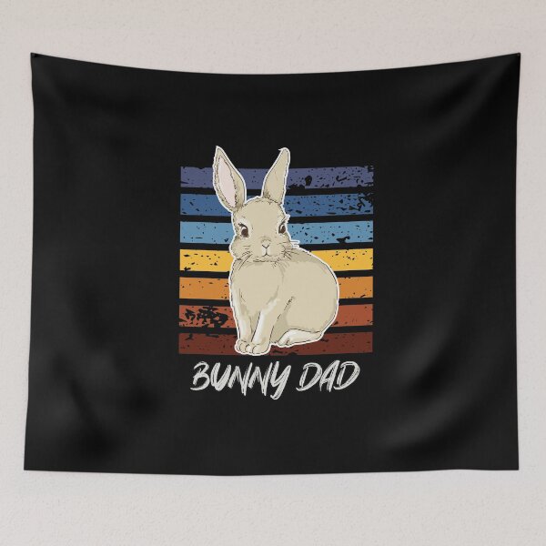 Item preview, Bunny Dad Bunny Art designed and sold by MadrigueraSM-.