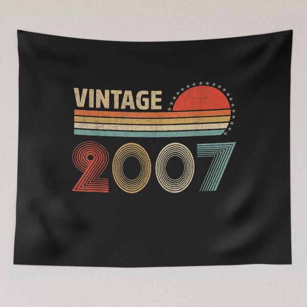 Item preview, Vintage 2007 Funny 14 Years Old Boys and Girls 14th Birthday T-Shirt designed and sold by AlanWhitefoot.