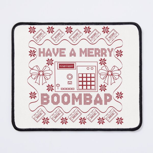Item preview, Have a Merry Boombap - Red designed and sold by MadFxMedia.