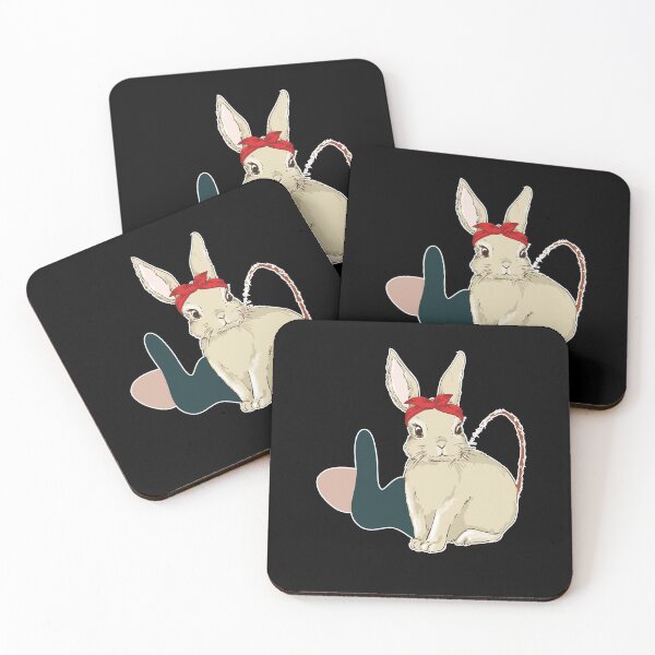 Item preview, Bunny Art Cute Bunny Design designed and sold by MadrigueraSM-.