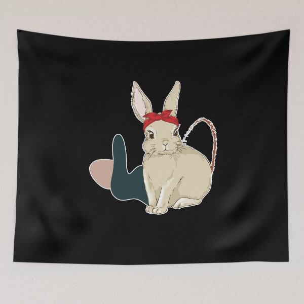 Item preview, Bunny Art Cute Bunny Design designed and sold by MadrigueraSM-.