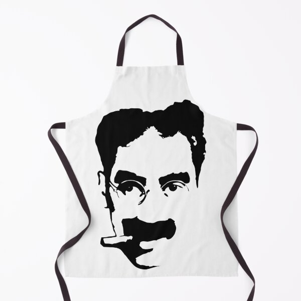 Item preview, Groucho Marx Pop Art Portrait in Black and White designed and sold by Hot-Proper-Tees.