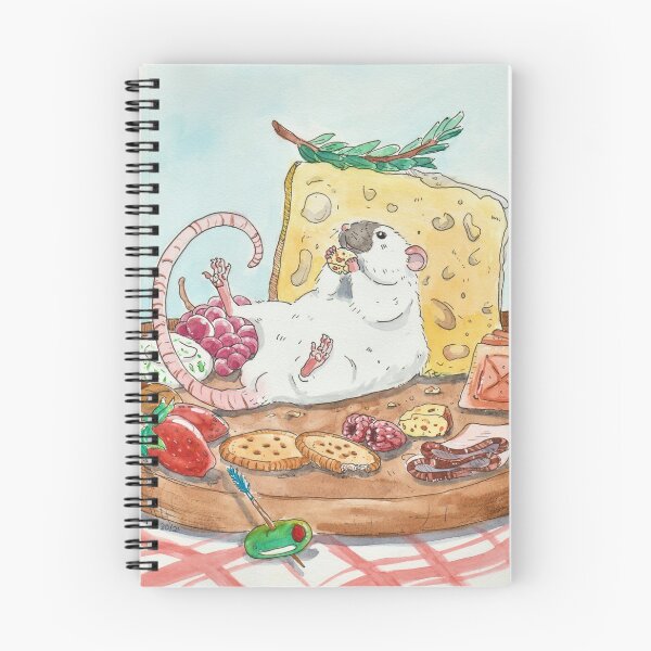Item preview, Oh to be a rat on a charcuterie board  designed and sold by Adriana Higgs.