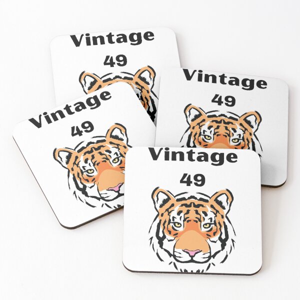 Item preview, Vintage 49 Orange Tiger Head designed and sold by silviaol.