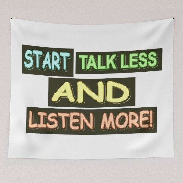 Item preview, Cute Expression Design "Talk Less". Buy Now designed and sold by Health And Fitness Posts e-Store.