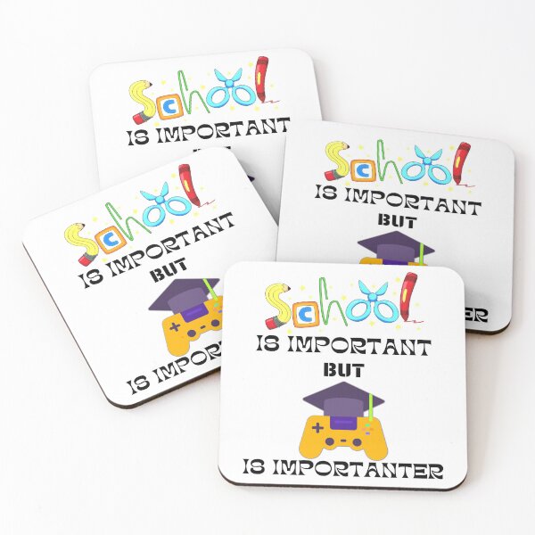 Item preview, School IS IMPORTANT BUT gaming is importanter designed and sold by Innovational.