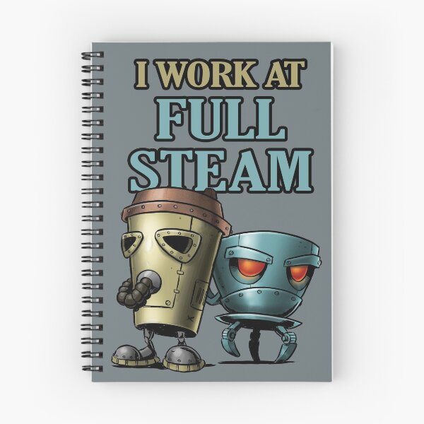 Item preview, I work at full steam designed and sold by Craig Bruyn.