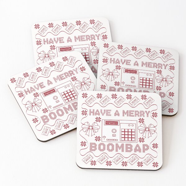 Item preview, Have a Merry Boombap - Red designed and sold by MadFxMedia.