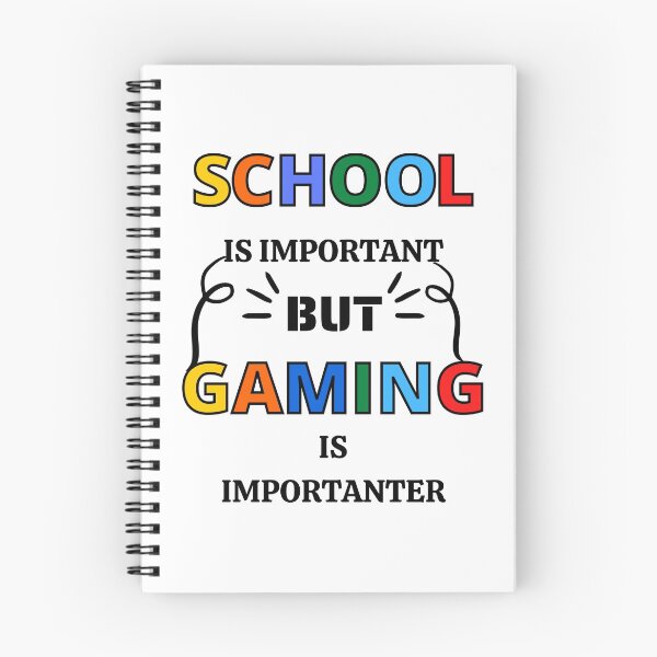 Item preview,  School IS IMPORTANT BUT gaming is importanter designed and sold by Innovational.