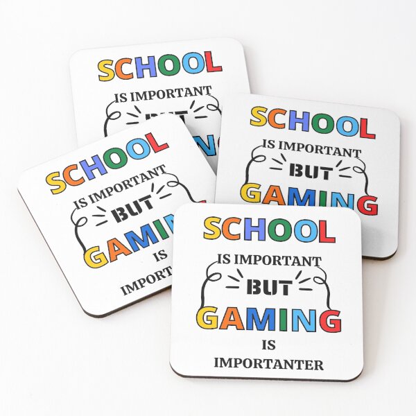 Item preview,  School IS IMPORTANT BUT gaming is importanter designed and sold by Innovational.