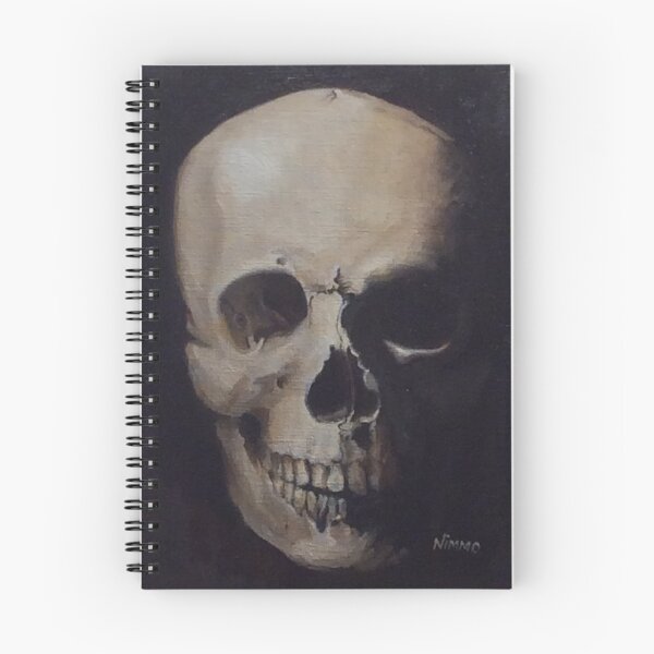 Item preview, The Skull in Oils designed and sold by NimmoArt.