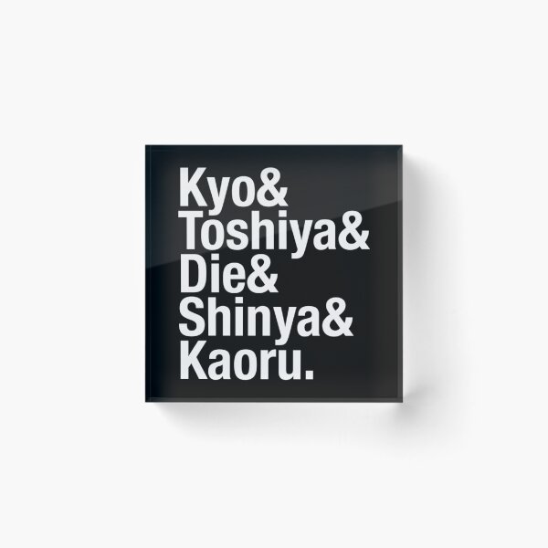 Item preview, Dir En Grey  Band Members List designed and sold by ODDBLANC.