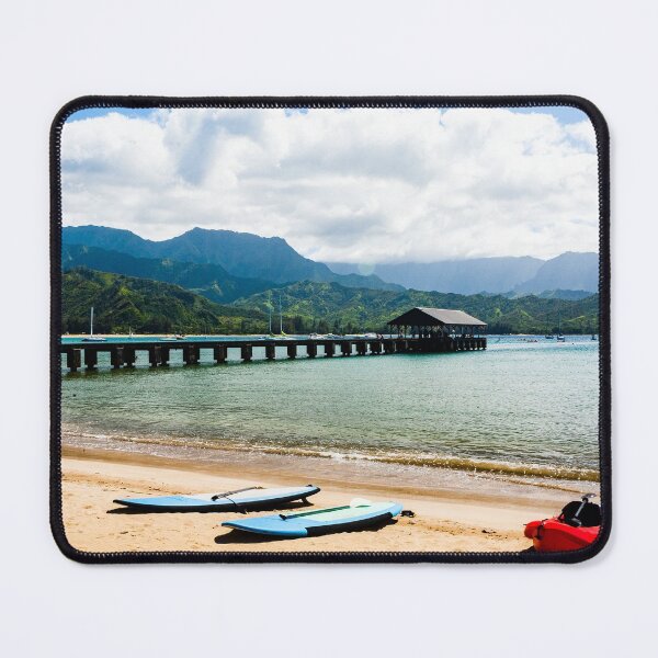 Item preview, Hanalei Bay Pier, Kauai_IMG_4644 designed and sold by BunkL.